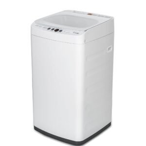 0.9 Cu. Ft. Portable Washing Machine, Compact Washing Machine with 6 Wash Cycles, Portable Clothes Washer Featuring 3 Water Levels 0.9 Cu. Ft. Portable Washing Machine, Compact Washing Machine with 6 Wash Cycles, Portable Clothes Washer Featuring 3 Water Levels