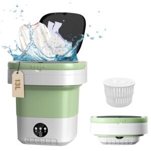 13L Portable Washing Machine, Mini Portable Washer with Spin Dryer, 3 Modes Deep Cleaning for Baby Clothes Socks Underwear or Small Items, small Washing Machine suitable for... 13L Portable Washing Machine, Mini Portable Washer with Spin Dryer, 3 Modes Deep Cleaning for Baby Clothes Socks Underwear or Small Items, small Washing Machine suitable for...