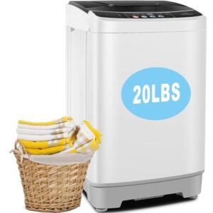 20Lbs Portable Washing Machine Nictemaw Portable Washer, 2.8 Cu.ft Washer and Dryer Combo with Drain Pump, 10 Programs 8 Water Level Compact Laundry Washer for Home, Apartment,... 20Lbs Portable Washing Machine Nictemaw Portable Washer, 2.8 Cu.ft Washer and Dryer Combo with Drain Pump, 10 Programs 8 Water Level Compact Laundry Washer for Home, Apartment,...