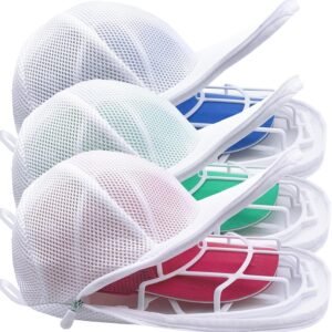 3 Pack Hat Washer for Washing Machine - Hat Cage for Washing, Hat Laundry Wash Bags for Baseball Caps, Hat Cleaner for Washing Machine or Dishwasher, Cap Washer Frame for Flat &... 3 Pack Hat Washer for Washing Machine - Hat Cage for Washing, Hat Laundry Wash Bags for Baseball Caps, Hat Cleaner for Washing Machine or Dishwasher, Cap Washer Frame for Flat &...