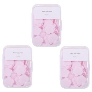 300pcs Portable Hand Washing Soap Sheets, Scented Mini Soap Sheets, Disposable Soluble Soap for Outdoor Travel, Camping, Hiking (Pink) 300pcs Portable Hand Washing Soap Sheets, Scented Mini Soap Sheets, Disposable Soluble Soap for Outdoor Travel, Camping, Hiking (Pink)