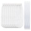 32-Piece Lint Trap and Cable Ties Set for Washing Machine, Includes 8 Nylon Mesh Lint Traps and 24 Cable Ties, Easy and Effective Lint Filtration (White) 32-Piece Lint Trap and Cable Ties Set for Washing Machine, Includes 8 Nylon Mesh Lint Traps and 24 Cable Ties, Easy and Effective Lint Filtration (White)