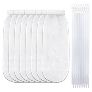 32-Piece Lint Trap and Cable Ties Set for Washing Machine, Includes 8 Nylon Mesh Lint Traps and 24 Cable Ties, Easy and Effective Lint Filtration (White) 32-Piece Lint Trap and Cable Ties Set for Washing Machine, Includes 8 Nylon Mesh Lint Traps and 24 Cable Ties, Easy and Effective Lint Filtration (White)