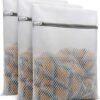 3Pcs Durable Honeycomb Mesh Laundry Bags for Delicates 12 x 16 Inches (3 Medium) 3Pcs Durable Honeycomb Mesh Laundry Bags for Delicates 12 x 16 Inches (3 Medium)