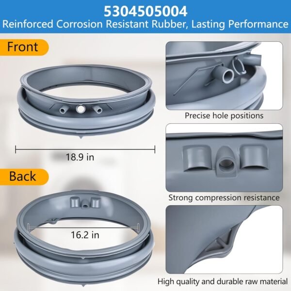 5304505004 Front Load Washer Door Gasket Replacement MOHTOL Review Reveals Key Benefits and Installation Tips 5304505004 Front Load Washer Door Gasket Replacement MOHTOL Review Reveals Key Benefits and Installation Tips