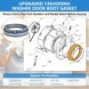 5304505004 Front Load Washer Door Gasket Replacement MOHTOL Review Reveals Key Benefits and Installation Tips 5304505004 Front Load Washer Door Gasket Replacement MOHTOL Review Reveals Key Benefits and Installation Tips