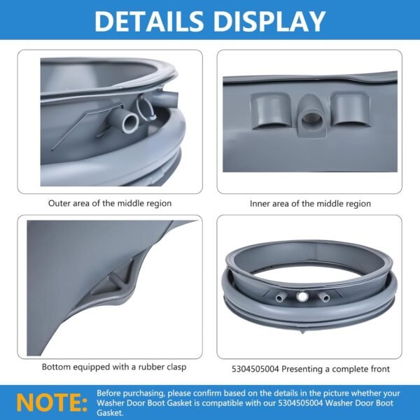 5304505004 Front Load Washer Door Gasket Replacement MOHTOL Review Reveals Key Benefits and Installation Tips 5304505004 Front Load Washer Door Gasket Replacement MOHTOL Review Reveals Key Benefits and Installation Tips