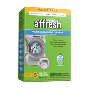 Affresh Washing Machine Cleaner, Cleans Front Load and Top Load Washers, Including HE, 5 Tablets Affresh Washing Machine Cleaner, Cleans Front Load and Top Load Washers, Including HE, 5 Tablets