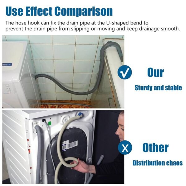 Ahuliao Washing Machine Drain Hose Holder Review Durable U Shaped Hook for Secure Drainage Ahuliao Washing Machine Drain Hose Holder Review Durable U Shaped Hook for Secure Drainage
