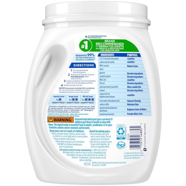 All Free Clear Laundry Detergent Pacs Review Best for Sensitive Skin Cleaning All Free Clear Laundry Detergent Pacs Review Best for Sensitive Skin Cleaning