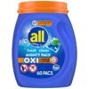 all Laundry Detergent Pacs, stainlifters, Fresh Clean Oxi plus Odor Lifter, 60 Count (packaging may vary) all Laundry Detergent Pacs, stainlifters, Fresh Clean Oxi plus Odor Lifter, 60 Count (packaging may vary)