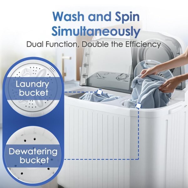 Anypro Portable Clothes Washing Machine Review Twin Tub Washer Dryer Combo Efficiency Anypro Portable Clothes Washing Machine Review Twin Tub Washer Dryer Combo Efficiency