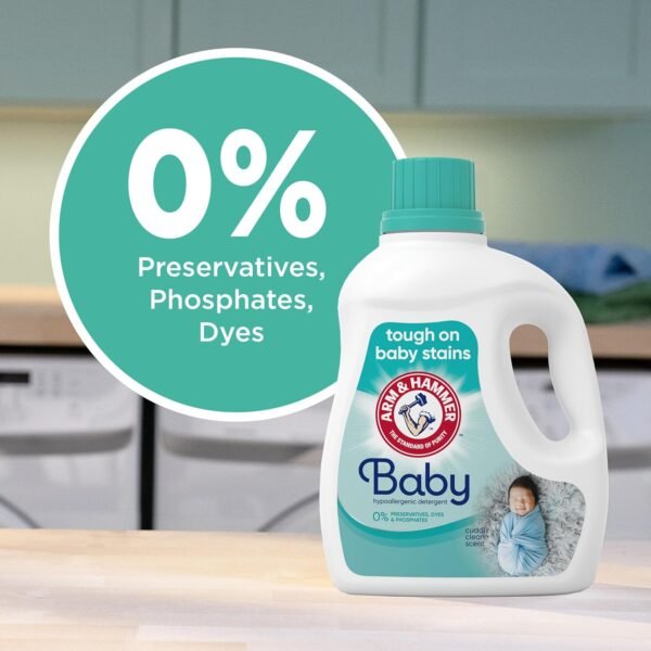Arm & Hammer Baby Liquid Detergent Review Tough on Stains Gentle on Newborn Skin Arm & Hammer Baby Liquid Detergent Review Tough on Stains Gentle on Newborn Skin