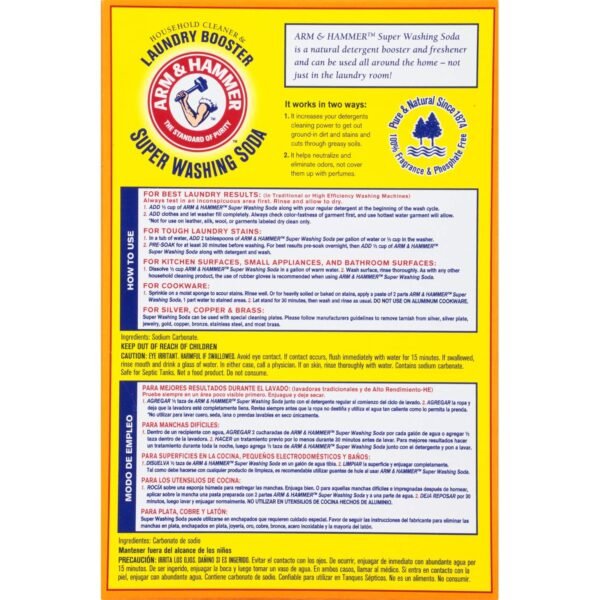 Arm & Hammer Super Washing Soda Review Best Household Cleaner and Detergent Booster Arm & Hammer Super Washing Soda Review Best Household Cleaner and Detergent Booster