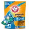 Arm & Hammer Clean Burst 5-in-1 Laundry Detergent Power Paks, High Efficieny (HE), 42 Count Arm & Hammer Clean Burst 5-in-1 Laundry Detergent Power Paks, High Efficieny (HE), 42 Count