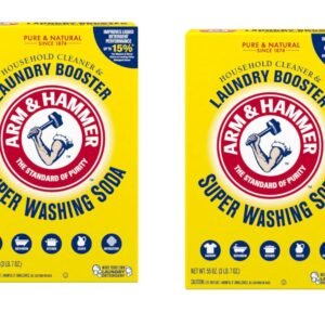 Arm & Hammer Super Washing Soda 55 Ounce (Pack of 2) Arm & Hammer Super Washing Soda 55 Ounce (Pack of 2)