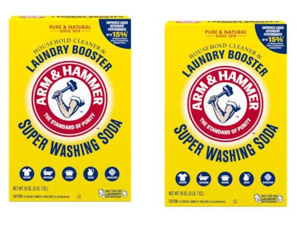 Arm & Hammer Super Washing Soda 55 Ounce (Pack of 2) Arm & Hammer Super Washing Soda 55 Ounce (Pack of 2)