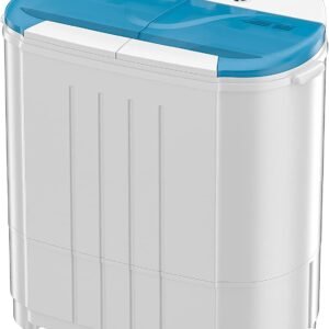 Auertech Portable Washing Machine, Mini Twin Tub Washers with 9lbs Washer, 5lbs Spinner, Compact Laundry Washer with Time Control, Small Washing Machine for Apartments, Dorm, RV Auertech Portable Washing Machine, Mini Twin Tub Washers with 9lbs Washer, 5lbs Spinner, Compact Laundry Washer with Time Control, Small Washing Machine for Apartments, Dorm, RV