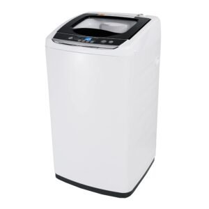 BLACK+DECKER 0.9 Cu. Ft. Portable Washer, 6.6 lb. Capacity Washing Machine for Homes & Apartments, 5 Wash Cycles, Quick Connect Sink Adapter and Drain Hose Included, Transparent... BLACK+DECKER 0.9 Cu. Ft. Portable Washer, 6.6 lb. Capacity Washing Machine for Homes & Apartments, 5 Wash Cycles, Quick Connect Sink Adapter and Drain Hose Included, Transparent...