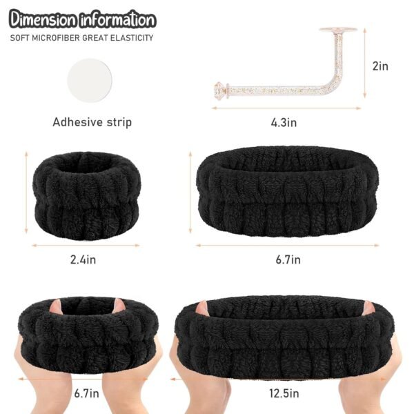 CERETIA Face Wash Headband and Wristband Set Review Absorbent Microfiber Comfort CERETIA Face Wash Headband and Wristband Set Review Absorbent Microfiber Comfort