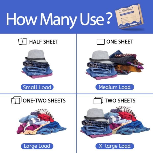 CLEARALIF Laundry Detergent Sheets Review Eco Friendly Powerful Clean Fresh Linen CLEARALIF Laundry Detergent Sheets Review Eco Friendly Powerful Clean Fresh Linen