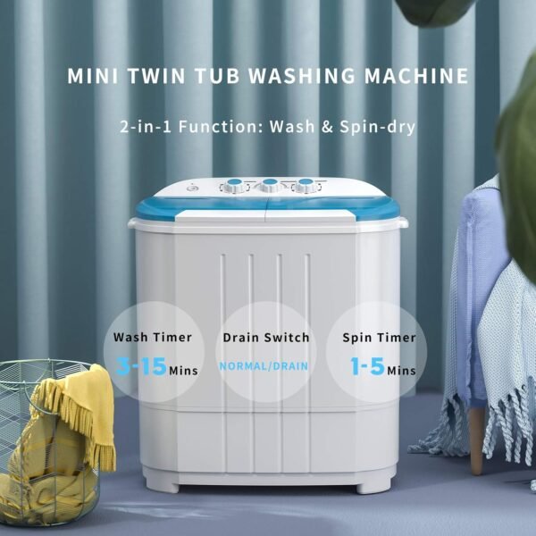 Compact Auertech Portable Washing Machine Review for Small Spaces and Apartments Compact Auertech Portable Washing Machine Review for Small Spaces and Apartments