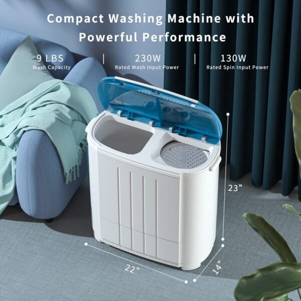 Compact Auertech Portable Washing Machine Review for Small Spaces and Apartments Compact Auertech Portable Washing Machine Review for Small Spaces and Apartments