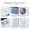 Compact Mini Washing Machine Review for SUPER DEAL: Perfect for Small Spaces Compact Mini Washing Machine Review for SUPER DEAL: Perfect for Small Spaces