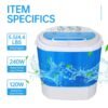 Compact Portable Washer Review ZENY Mini Twin Tub for Small Spaces Compact Portable Washer Review ZENY Mini Twin Tub for Small Spaces