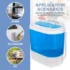 Compact Portable Washer SUPER DEAL Review High Efficiency Twin Tub Washing Machine Performance Compact Portable Washer SUPER DEAL Review High Efficiency Twin Tub Washing Machine Performance