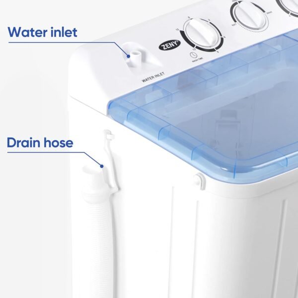 Compact Twin Tub Washing Machine Review: ZENY's Portable Solution for Small Spaces Compact Twin Tub Washing Machine Review: ZENY's Portable Solution for Small Spaces