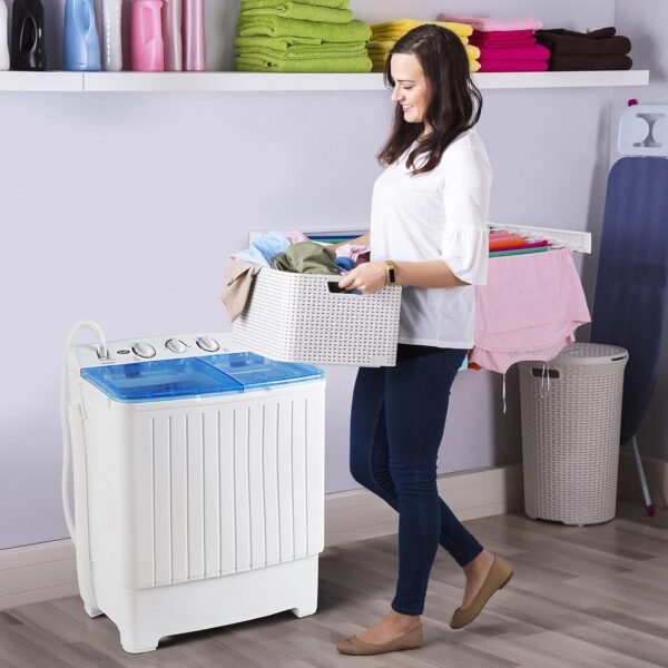 Compact Twin Tub Washing Machine Review: ZENY's Portable Solution for Small Spaces Compact Twin Tub Washing Machine Review: ZENY's Portable Solution for Small Spaces