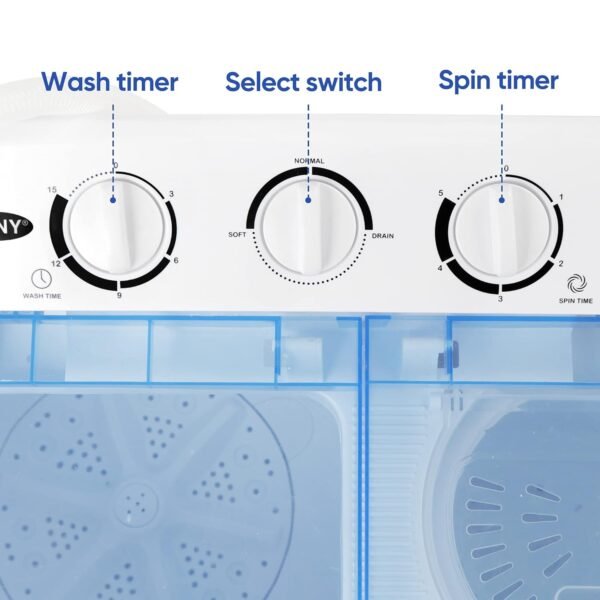 Compact Twin Tub Washing Machine Review: ZENY's Portable Solution for Small Spaces Compact Twin Tub Washing Machine Review: ZENY's Portable Solution for Small Spaces