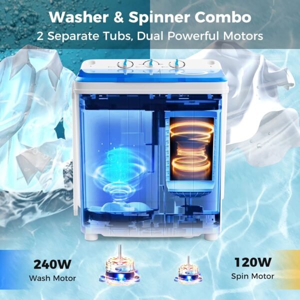 Compact Washer Review for Giantex GX10587US-DK-GX-PF Ideal for Apartments and RVs Compact Washer Review for Giantex GX10587US-DK-GX-PF Ideal for Apartments and RVs