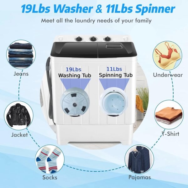 Compact Washing Machine Review for Nictemaw: Perfect Solution for Small Spaces! Compact Washing Machine Review for Nictemaw: Perfect Solution for Small Spaces!