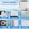 Compact Washing Machine Review for Nictemaw: Perfect Solution for Small Spaces! Compact Washing Machine Review for Nictemaw: Perfect Solution for Small Spaces!
