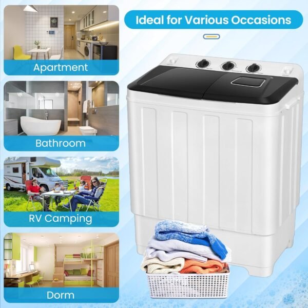 Compact Washing Machine Review for Nictemaw: Perfect Solution for Small Spaces! Compact Washing Machine Review for Nictemaw: Perfect Solution for Small Spaces!