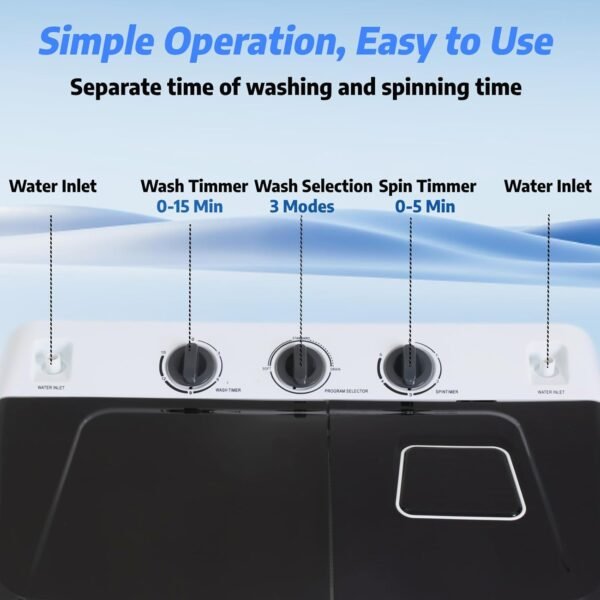 Compact Washing Machine Review for Nictemaw: Perfect Solution for Small Spaces! Compact Washing Machine Review for Nictemaw: Perfect Solution for Small Spaces!