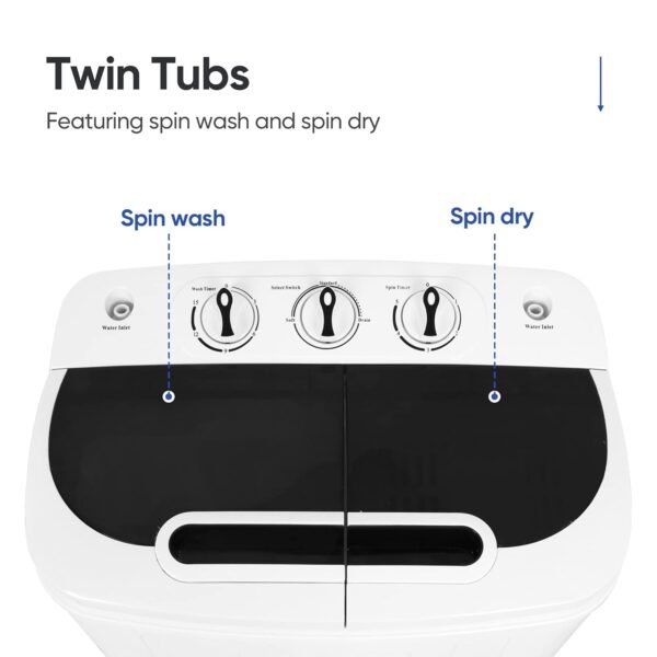 Compact ZENY Portable Washing Machine Review for Small Spaces and RVs Compact ZENY Portable Washing Machine Review for Small Spaces and RVs
