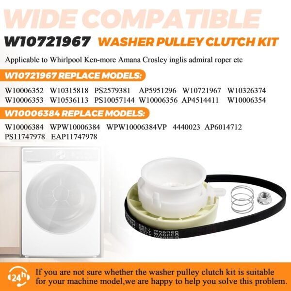 Comprehensive Review of Blutoget Washer Pulley Clutch Kit for Whirlpool Maytag Kenmore Comprehensive Review of Blutoget Washer Pulley Clutch Kit for Whirlpool Maytag Kenmore