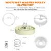 Comprehensive Review of Blutoget Washer Pulley Clutch Kit for Whirlpool Maytag Kenmore Comprehensive Review of Blutoget Washer Pulley Clutch Kit for Whirlpool Maytag Kenmore