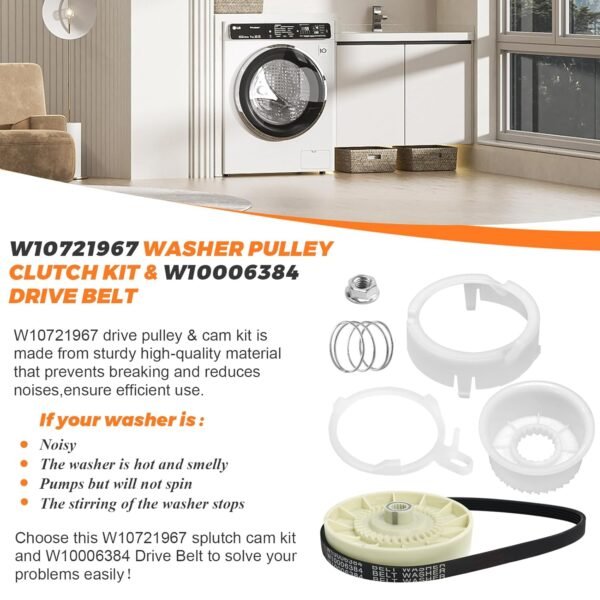 Comprehensive Review of Blutoget Washer Pulley Clutch Kit for Whirlpool Maytag Kenmore Comprehensive Review of Blutoget Washer Pulley Clutch Kit for Whirlpool Maytag Kenmore