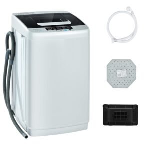COSTWAY Portable Washing Machine, 2-in-1 Laundry Washer and Spin Combo with 10 Programs, 8.8lbs Capacity, Drain Pump and LED Display, Full Automatic Washer for Apartment, RVs,... COSTWAY Portable Washing Machine, 2-in-1 Laundry Washer and Spin Combo with 10 Programs, 8.8lbs Capacity, Drain Pump and LED Display, Full Automatic Washer for Apartment, RVs,...