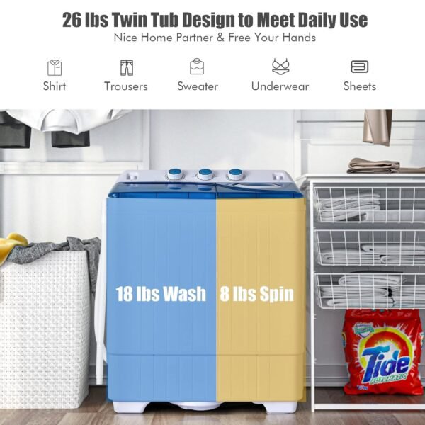 COSTWAY Portable Washing Machine Review Discover the Ultimate Compact Laundry Solution COSTWAY Portable Washing Machine Review Discover the Ultimate Compact Laundry Solution