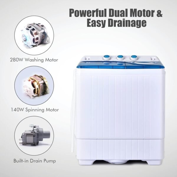 COSTWAY Portable Washing Machine Review for Compact Living Spaces COSTWAY Portable Washing Machine Review for Compact Living Spaces