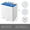 COSTWAY Portable Washing Machine Review for Compact Living Spaces COSTWAY Portable Washing Machine Review for Compact Living Spaces