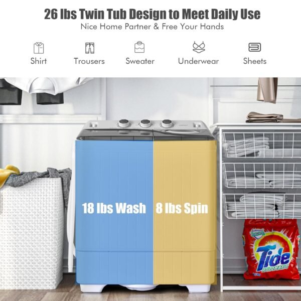 COSTWAY Portable Washing Machine Review: Is This Compact Solution Worth It? COSTWAY Portable Washing Machine Review: Is This Compact Solution Worth It?
