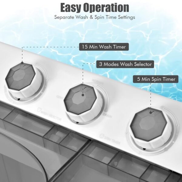 COSTWAY Portable Washing Machine Review: Is This Compact Solution Worth It? COSTWAY Portable Washing Machine Review: Is This Compact Solution Worth It?