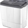 COSTWAY Portable Washing Machine, Twin Tub 20Lbs Capacity, Washer(12Lbs) and Spinner(8Lbs), Compact Laundry Machines Durable Design, Rotary Controller Drain Hose COSTWAY Portable Washing Machine, Twin Tub 20Lbs Capacity, Washer(12Lbs) and Spinner(8Lbs), Compact Laundry Machines Durable Design, Rotary Controller Drain Hose