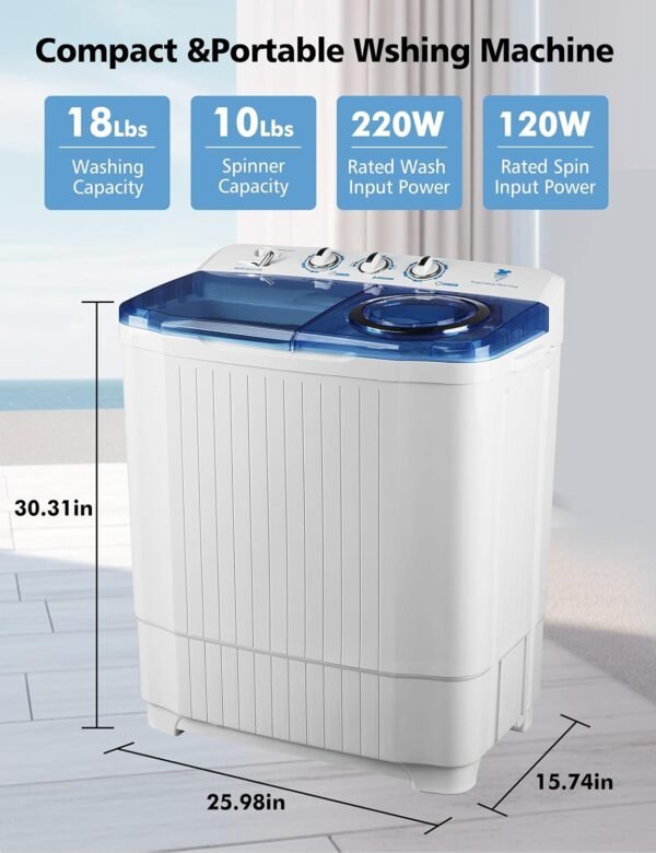 Cucina Magica Portable Washing Machine Review: Compact Powerhouse for Easy Laundry Solutions Cucina Magica Portable Washing Machine Review: Compact Powerhouse for Easy Laundry Solutions